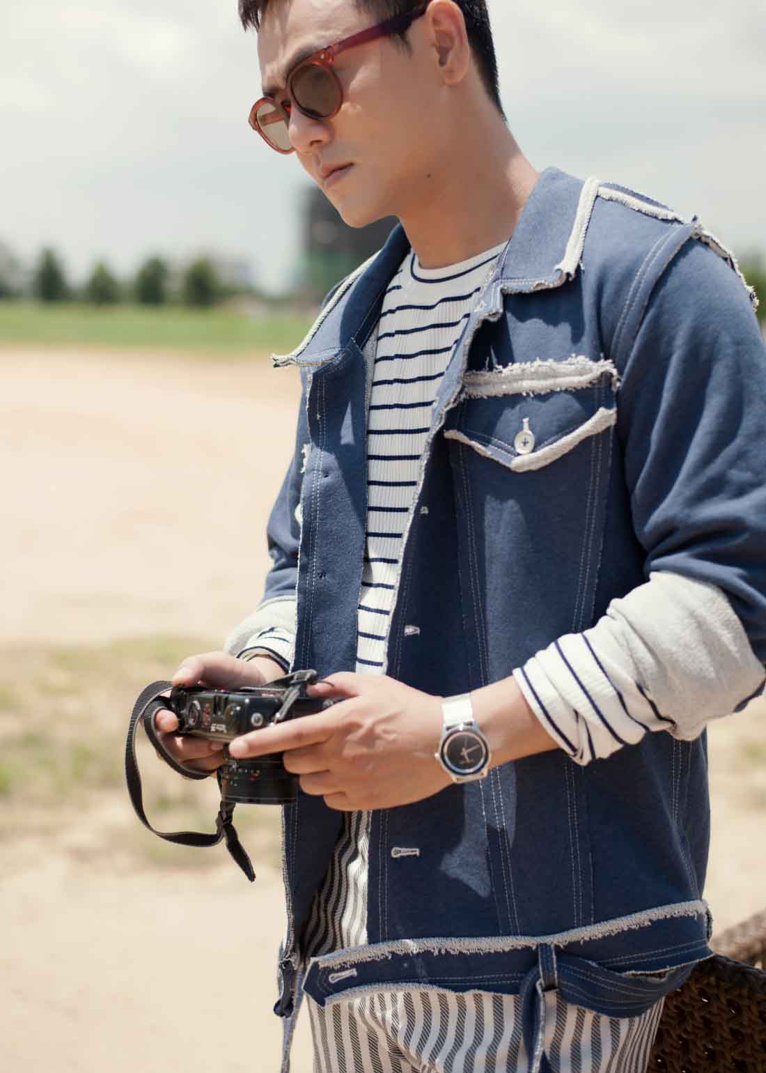 Rũ bỏ hình ảnh quý ông lịch lãm, Ưng Đại Vệ trẻ trung đến ngỡ ngàng - 4