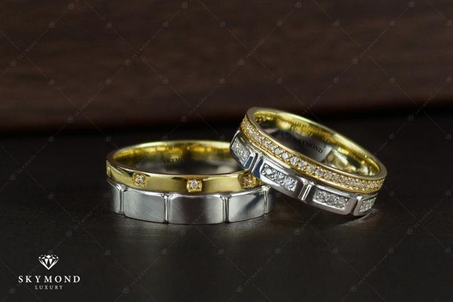 Sức quyến rũ của xu hướng nhẫn cưới phối màu “độc” nhất 2018 - 3