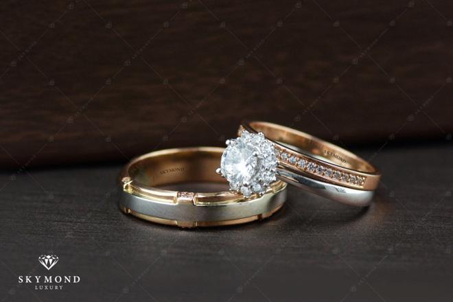 Sức quyến rũ của xu hướng nhẫn cưới phối màu “độc” nhất 2018 - 4