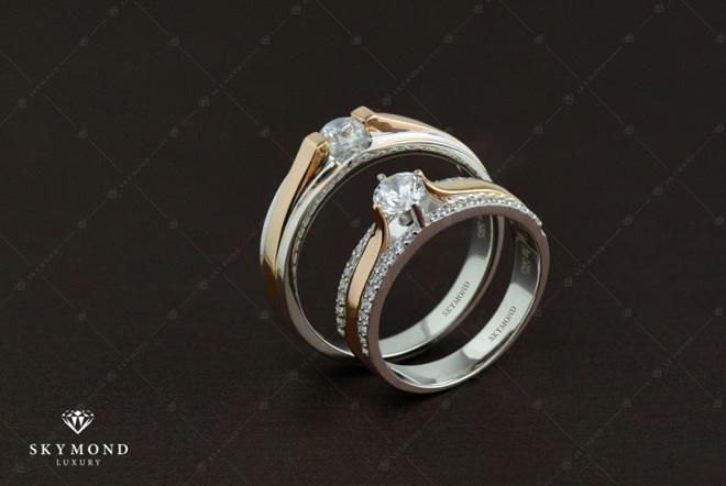 Sức quyến rũ của xu hướng nhẫn cưới phối màu “độc” nhất 2018 - 6