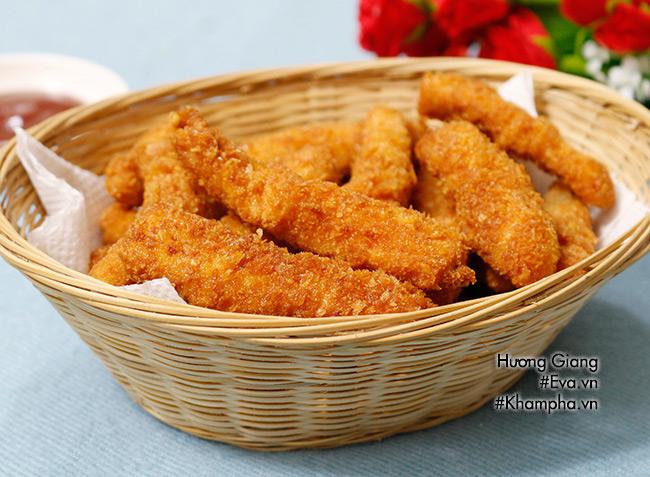 Đổi vị với gà que chiên xù vàng ươm, thơm phức - 7