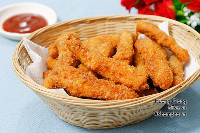 Đổi vị với gà que chiên xù vàng ươm, thơm phức - 8