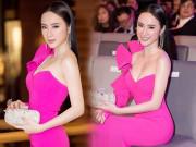 Thời trang - Angela Phương Trinh thiêu đốt thảm đỏ quốc tế với chiếc váy không thể tươi hơn