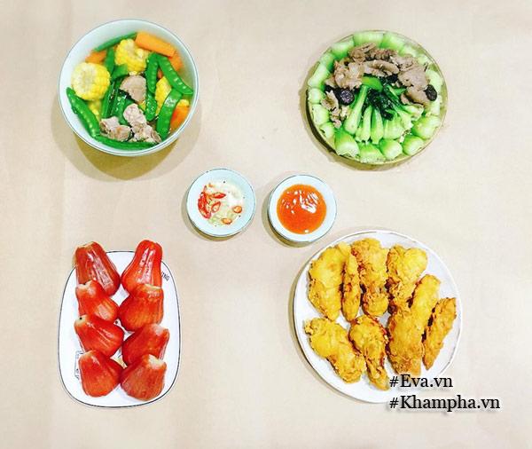 Ăn mãi chẳng béo, vợ 8x quyết đầu tư những mâm cơm hấp dẫn khiến cả nhà thích mê - 8