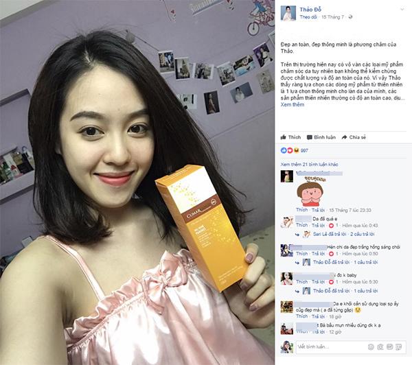 Hot girl Việt amp;#34;đua nhauamp;#34; chia sẻ bí quyết làm đẹp an toàn, hiệu quả từ thiên nhiên - 1