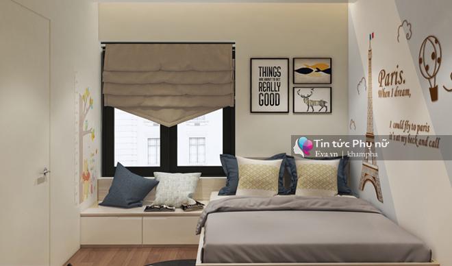 thiet ke "chuan" cho can ho chung cu nho 60 - 70m² de song vua thoai mai lai tien nghi - 12