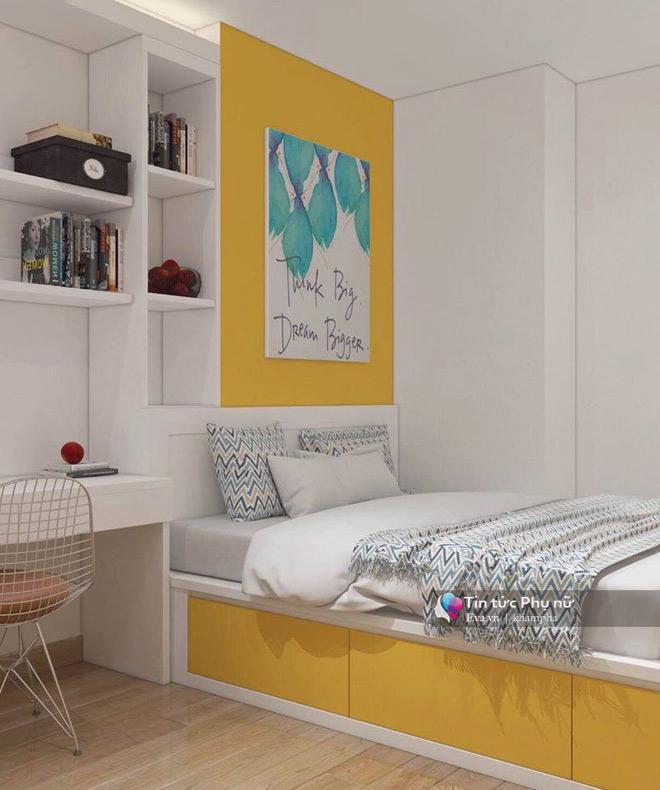 thiet ke "chuan" cho can ho chung cu nho 60 - 70m² de song vua thoai mai lai tien nghi - 18