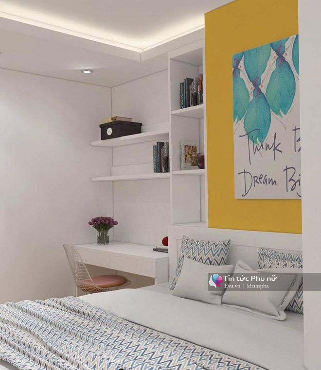 thiet ke "chuan" cho can ho chung cu nho 60 - 70m² de song vua thoai mai lai tien nghi - 19