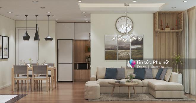 thiet ke "chuan" cho can ho chung cu nho 60 - 70m² de song vua thoai mai lai tien nghi - 5