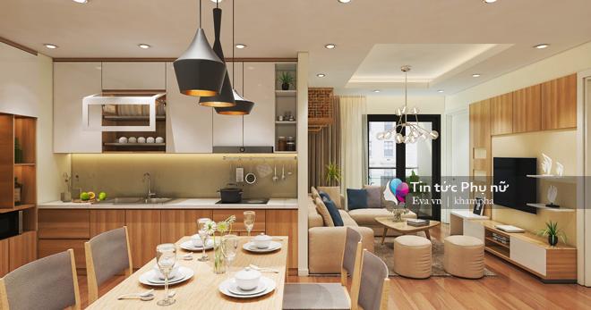 thiet ke "chuan" cho can ho chung cu nho 60 - 70m² de song vua thoai mai lai tien nghi - 8