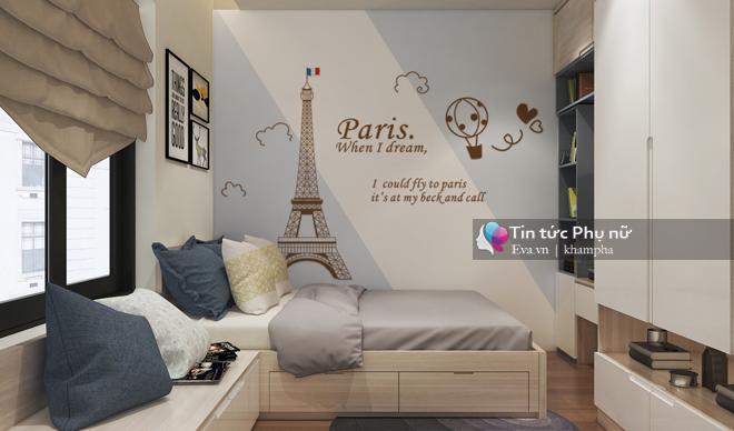 thiet ke "chuan" cho can ho chung cu nho 60 - 70m² de song vua thoai mai lai tien nghi - 11