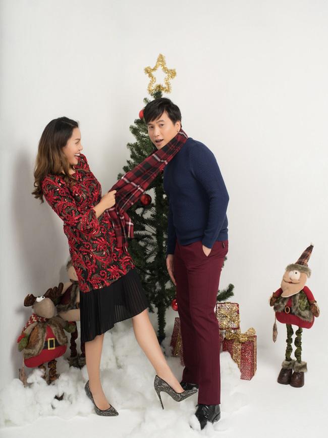 Ca sĩ Ngọc Anh “cặp kè” trai trẻ, tình cảm trong bộ ảnh đón Giáng sinh sớm - 4
