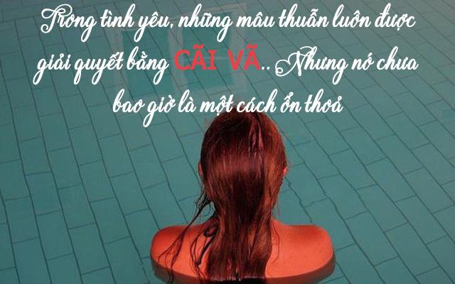 Nếu yêu xin đừng làm tổn thương nhau bằng lời nói cay đắng - 1