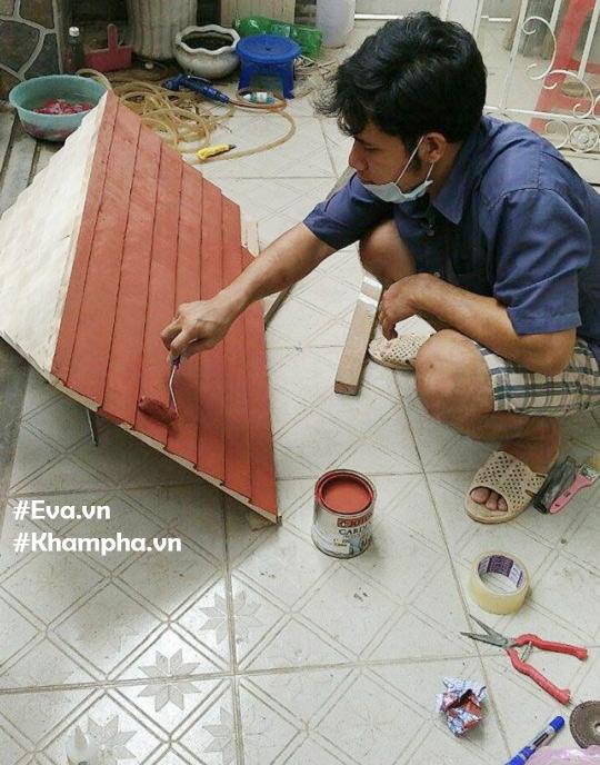 ngoi nha do choi cao 3m dep nhu mo cua cap vo chong sai gon tu dong tang con gai - 11