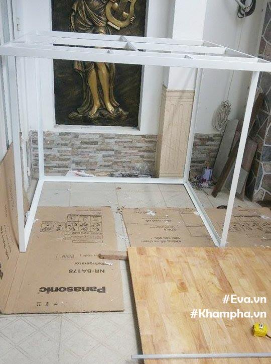 ngoi nha do choi cao 3m dep nhu mo cua cap vo chong sai gon tu dong tang con gai - 4