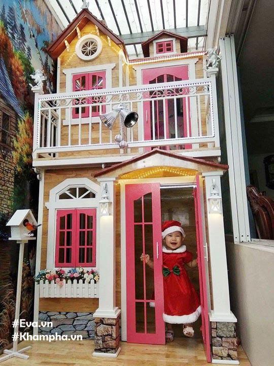 ngoi nha do choi cao 3m dep nhu mo cua cap vo chong sai gon tu dong tang con gai - 15