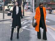 Thời trang - Hồ Ngọc Hà và Hoa hậu Đỗ Mỹ Linh "đại chiến" với áo khoác măng tô