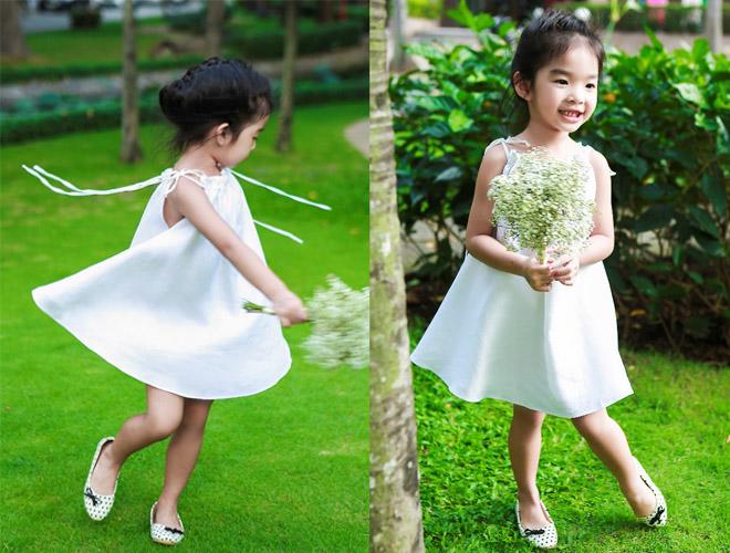 Mừng sinh nhật 4 tuổi của con gái xuân lan lập thương hiệu thời trang riêng cho trẻ em - 3