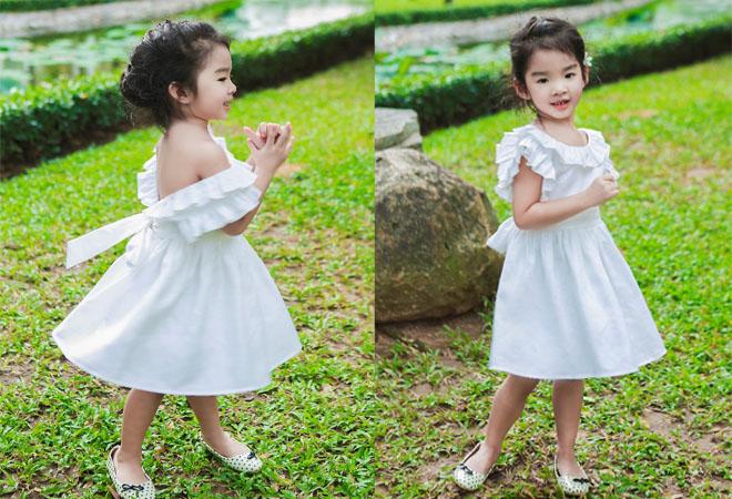 Mừng sinh nhật 4 tuổi của con gái xuân lan lập thương hiệu thời trang riêng cho trẻ em - 9