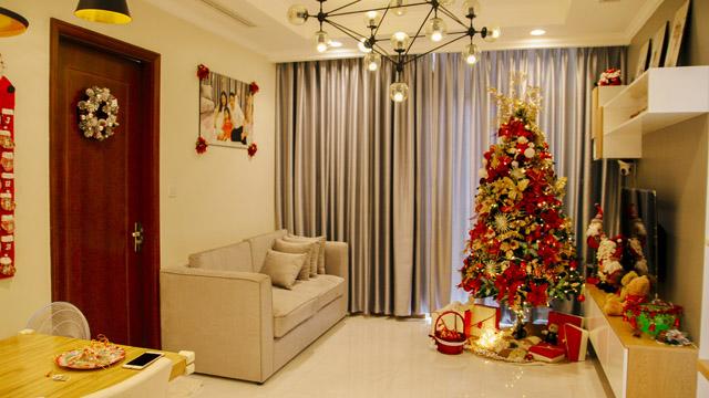 cac gia dinh viet no nuc trang tri nha ruc ro don giang sinh 2017 - 7