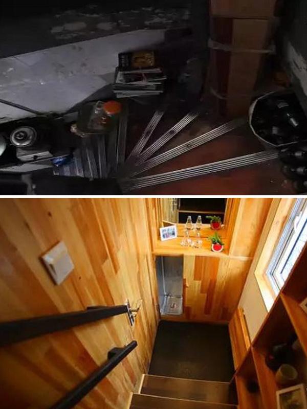 can ho 39m² cua gia dinh gan chuc nguoi gay bat ngo vi duoc cai tao qua thong minh - 16