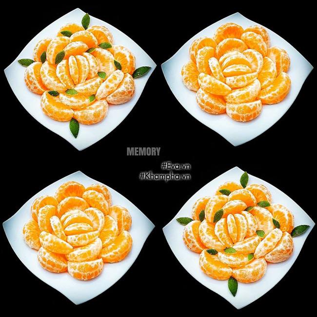 Học 8x cách bày hơn 20 đĩa cam, quýt đơn giản mà đẹp, chỉ nhìn là làm được theo ngay - 4