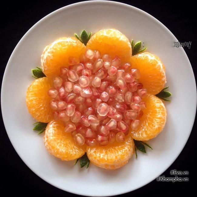 Học 8x cách bày hơn 20 đĩa cam, quýt đơn giản mà đẹp, chỉ nhìn là làm được theo ngay - 3