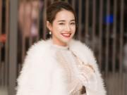 Làng sao - Nhã Phương diện áo lông trắng muốt đẹp thuần khiết giữa Hà Nội lạnh giá