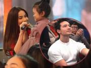 Làng sao - Công khai tháp tùng Hồ Ngọc Hà, Kim Lý say sưa ngắm bạn gái từ hàng ghế khán giả