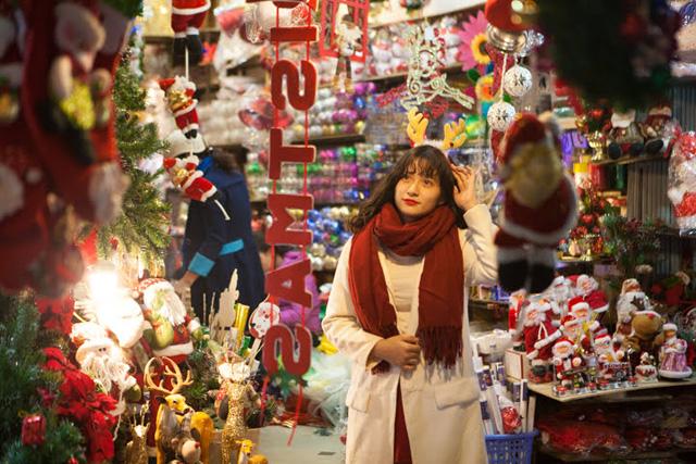 Hà Nội, TP HCM: Người dân thích thú xuống đường chơi Noel sớm - 10