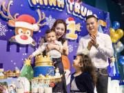 Làng sao - Jennifer Phạm và chồng tổ chức tiệc thôi nôi hoành tráng cho con trai