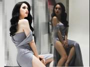 Thời trang - Hương Giang Idol tạo dáng nhanh như tia chớp, không kém các người mẫu nổi danh