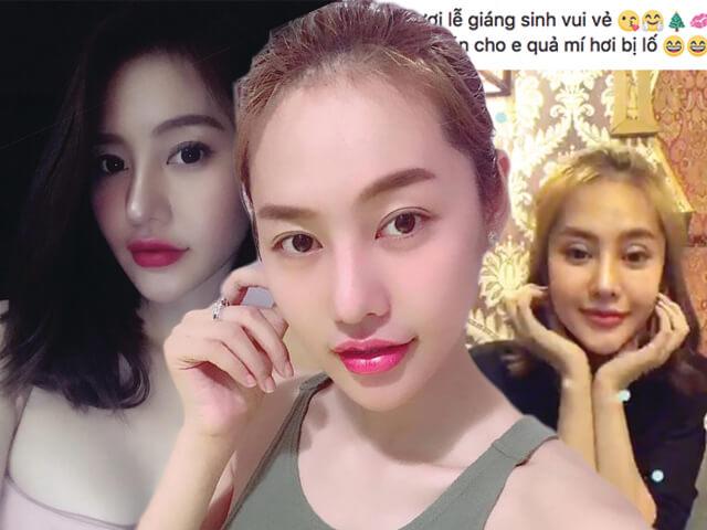 Lẽ nào Linh Chi vẫn chưa an phận với vẻ ngoài của mình mà tiếp tục trùng tu nhan sắc?