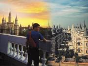 Nhà đẹp - Dân mạng phát sốt với trường đại học đẹp như "Học viện phù thủy Hogwarts" ở Hậu Giang