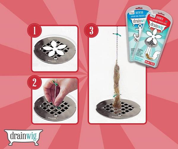 Bông hoa bẫy tóc: Món đồ thu sạch tóc rụng nhà tắm, chống tắc cống cực hay cho chị em - 13