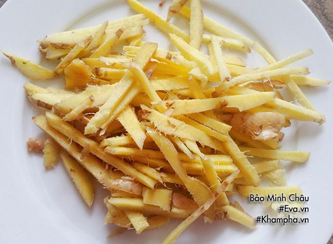 Tim lợn rang gừng đậm đà, trôi cơm ngày lạnh - 3