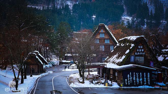 Tận mắt thấy quê hương của chú mèo máy Doraemon - làng Shirakawago đẹp như cổ tích - 13