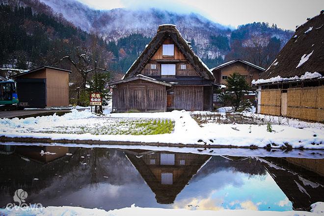 Tận mắt thấy quê hương của chú mèo máy Doraemon - làng Shirakawago đẹp như cổ tích - 15