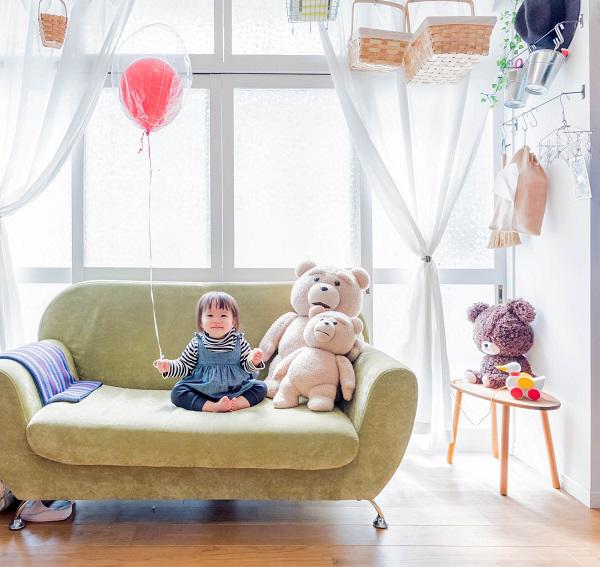 Nhà chật lại có con nhỏ, vợ chồng trẻ vẫn sống thoải mái nhờ dùng amp;#34;nội thất treoamp;#34; - 4