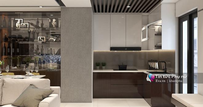 thiet ke can ho chung cu hon 100m² rong rai nhung van co diem nhan an tuong, hien dai - 7