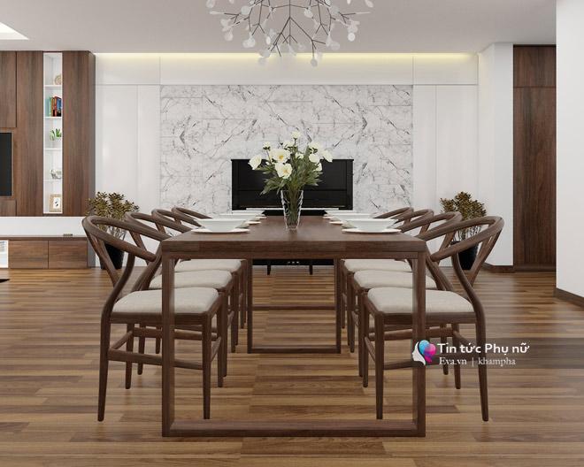 thiet ke can ho chung cu hon 100m² rong rai nhung van co diem nhan an tuong, hien dai - 17