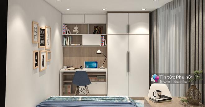 thiet ke can ho chung cu hon 100m² rong rai nhung van co diem nhan an tuong, hien dai - 13