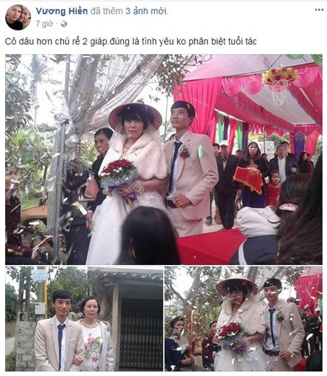 Đám cưới dậy sóng ở Thanh Hóa: Cô dâu 48 lấy chú rể 26, chênh nhau 22 tuổi - 1