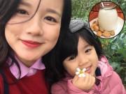 Làm mẹ - Hot mom Minh Trang tự tay làm sữa hạnh nhân, con gái thích mê uống khi còn "ấm hôi hổi"