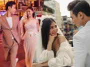 Làng sao - Ngắm trọn bộ hình cưới đẹp long lanh của Chúng Huyền Thanh và chồng điển trai