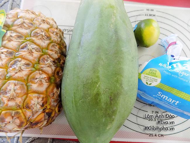 Mứt đu đủ dẻo tuyệt ngon đãi khách ngày Tết - 1