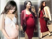 Bà bầu - Ai bảo bầu bí là xấu xí, những mẹ bầu này bụng vượt mặt vẫn đẹp "vạn người mê"