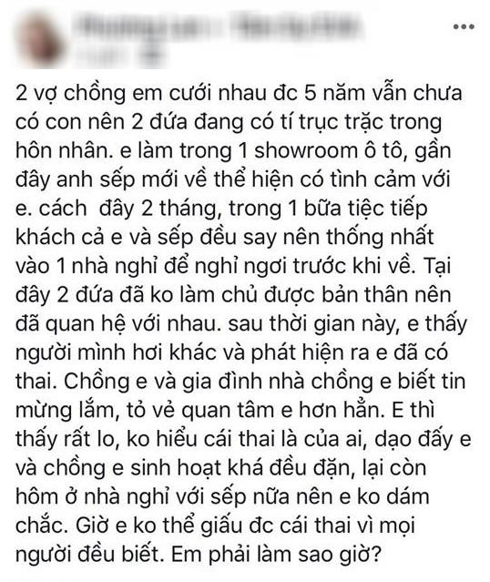 5 năm cưới nhau không có con, vợ trẻ hoang mang nhìn que thử 2 vạch sau đêm “trót dại” - 1