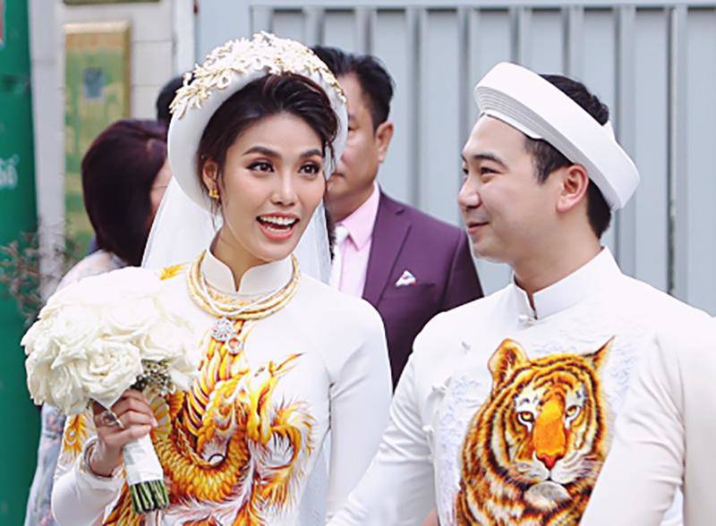 Hé lộ ảnh cưới sang chảnh đúng chất đại gia của Lan Khuê và ông xã trước ngày trọng đại - 5