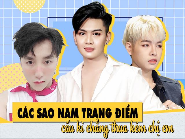 Loạt sao nam Việt chứng minh trang điểm làm đẹp không chỉ là đặc quyền của phụ nữ